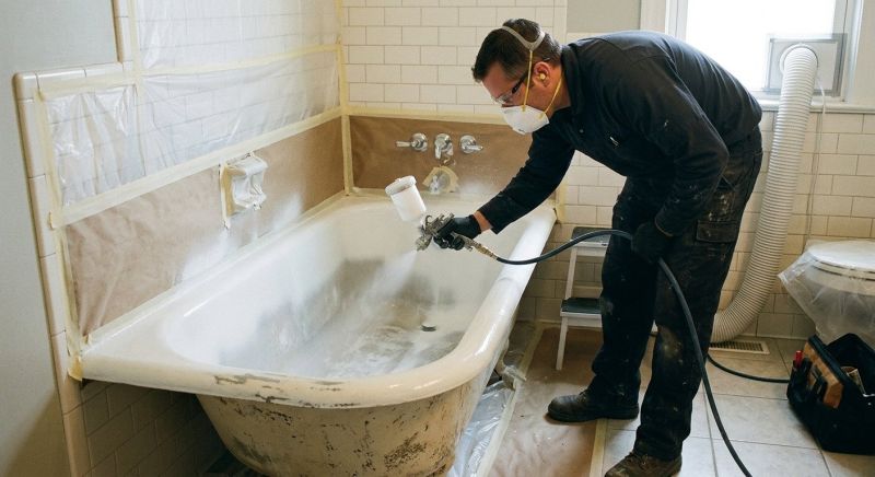 Bathtub Refinishing project example